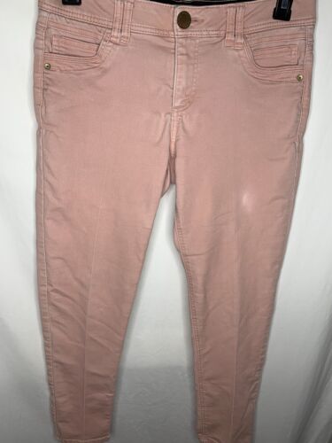 Democracy Ab Technology Jeans 8 hellrosa Midrise Knöchel schlankmachende Taschen - Bild 4 von 10