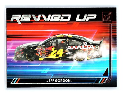 2023 Panini Donruss Racing #RU2 Jeff Gordan Bronze REVVED UP Insert