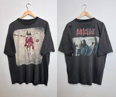 Deicide Band Cover Metal Tee Unisex Cotton T-Shirt All Size MK303