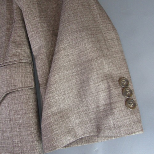 Circle S Western Blazer Sport Coat Men's 48L Jacket Brown - Picture 4 of 10