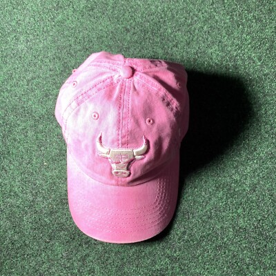Chicago Bulls Hat Womans Pink 47 Brand NBA Adjustable  display picture 3