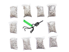 Emergency Fire Starter 10 Bags Magnesiums Ferro Rod For Camping Hiking Bushcraft