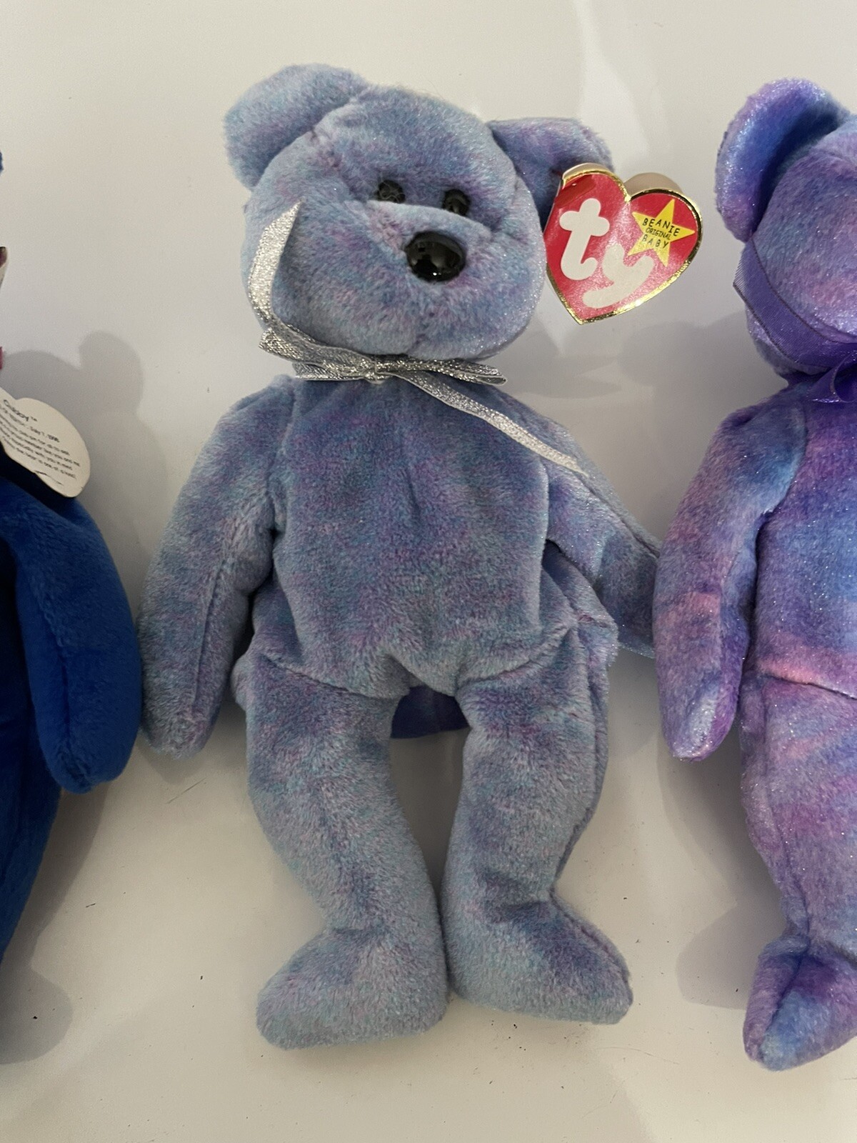 TY BEANIE BABIES BEARS "CLUBBY" "CLUBBY II" “CLUBBY IV” 1998/1999 RETIRED - Picture 3 of 7