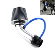 Car Cold Air Intake Filter Induction Kit 3" Pipe Aluminum Power Flow Hose System