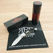 Rough Ryder Reserve Folding Knife 2.75" Stainless Steel Blade Micarta Handle 020