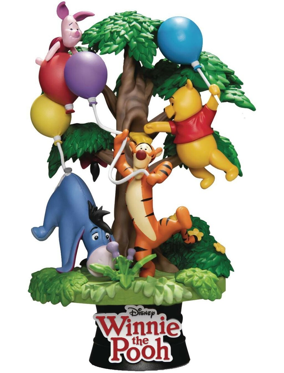 Disney D-Select Winnie the Pooh with Friends 6-Inch Diorama Statue