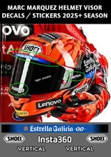 Visor Decals Stickers for Marquez Helmet 2025 SEASON NEW!!