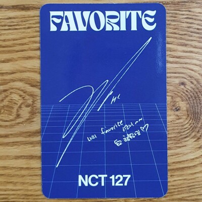 Haechan Official Photocard NCT 127 The 3rd Album Repackage 