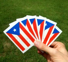 8 Large Puerto Rico Flag Tattoos: Puerto Rican Party Favors