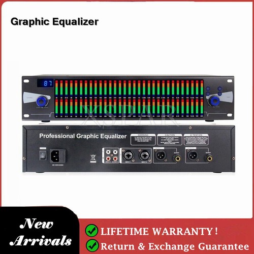 EQ-323 Digital Equalizer - Professioneller 31-Band Grafik Equalizer Mit PC-Steuerung Für Studio & Heimkino