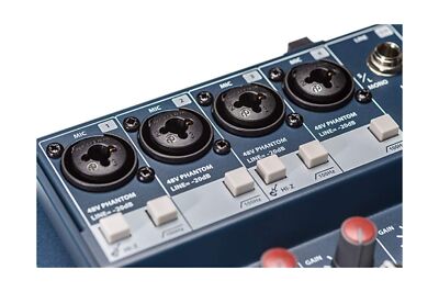 Soundcraft Notepad-8fx 8 Channel Analog Desktop Mixer With USB and