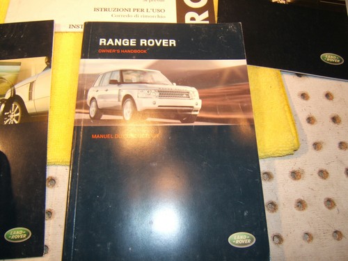 Range Rover 2006 HSE SUV Owner manual's OEM 1 set of 11 and Land Rover OE 1 Case - Picture 6 of 11