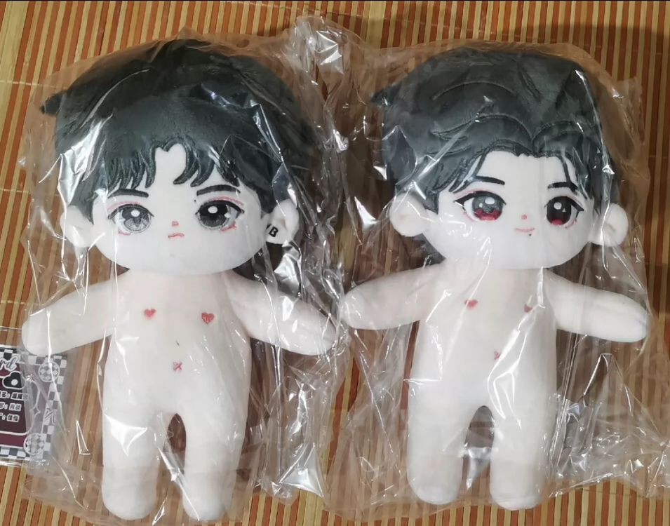 In Stock The Untamed Xiao Zhan Wang Yibo 20cm Plush Doll Toy Gift