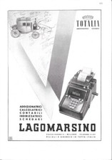 Lagomarsino Totalia  -  Advertising 1942