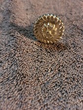 Saddle Concho floral screw in 1 in new