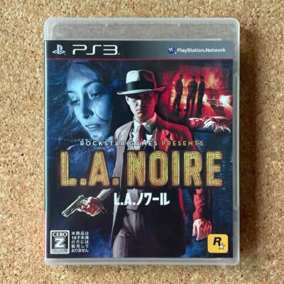 L.A. Noire Rockstar 57977 PlayStation3 PS3 Video Game From Japan