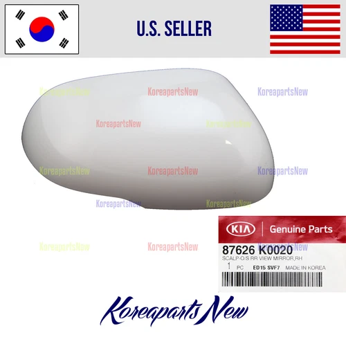 View Mirror Scalp Cover LED Right PASSEN ⭐OEM⭐ 87626K0020 for Kia Soul 2020-2021