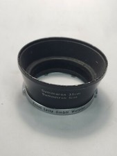 Leitz Wetzlar Summicron 5cm / Summaron 3.5cm Leica Camera Lens Shade Hood