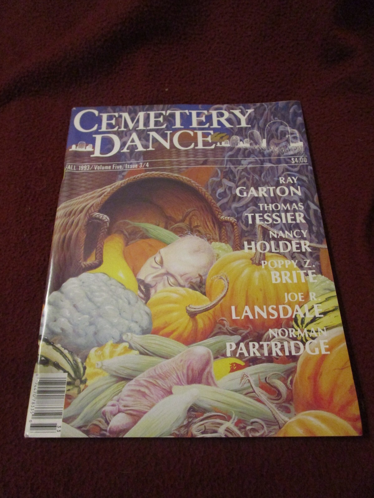 Cemetery Dance #15 (1993) SIGNED x3 Ray Garton, Poppy Z. Brite, Nancy ...