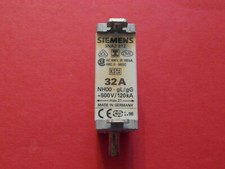  Siemens NH wkładka bezpiecznika bezpiecznik typ NH - 00 32A nowy 