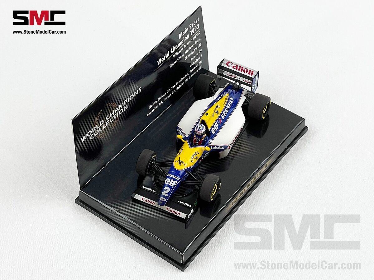 Williams F1 FW15C #2 Alain Prost 1993 World Champion 1:43 Williams F1 FW15C #2 Alain Prost 1993 World Champion 1:43
