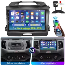 For KIA Sportage 3 2010-2016 Car Stereo Carplay Android 13 2+32GB Head Unit GPS