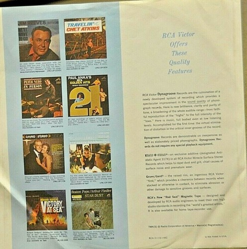 HANK SNOW  Hank Snow's Souvenirs 1961 Vinyl EX LP RCA Victor  LSP-2285 Country - Picture 3 of 6