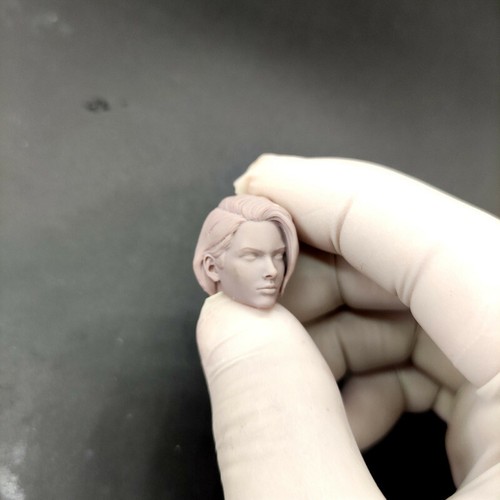 1/12 Scale Resident Evil Jill Valentine Head Sculpt Unpainted Fit 6" SHF Figure - Picture 2 of 3