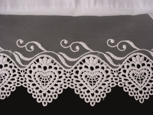 Neue weiße bestickte Spitze Kissenbezüge Schein Baumwollsatin King Paar W6# - Bild 2 von 4