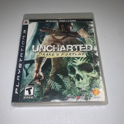 Uncharted: Drake's Fortune (Sony PlayStation 3, 2007) TESTED WORKS CIB