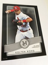 2016 Topps Museum Collection Jumbo 5x7 Kolten Wong Cardinals 88 #'d /49