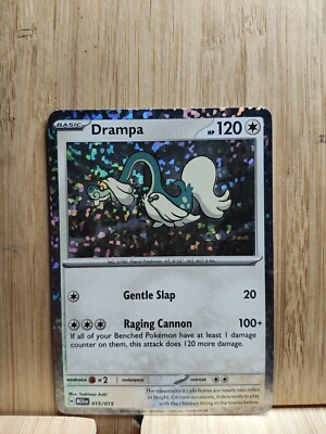 DRAMPA HOLO 015/015 PROMO 2025 McDonalds Pokemon Card | eBay