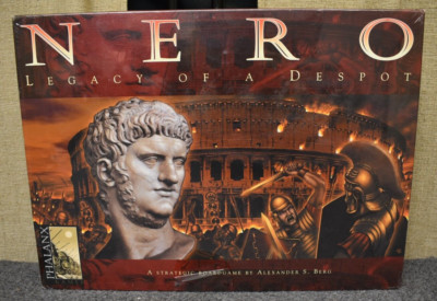 Nero: Legacy of A Despot A Strategic Boardgame by Alexander S Berg New Sealed