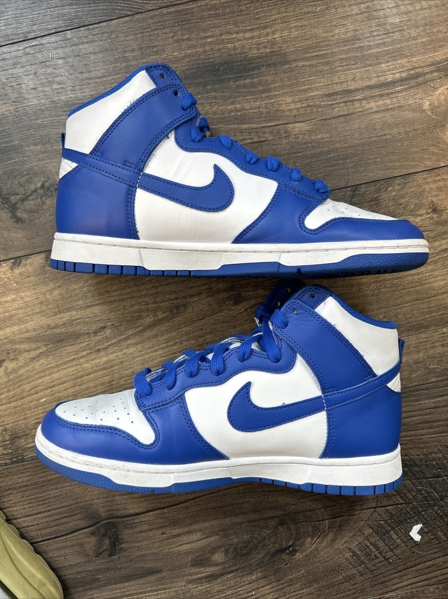Size 9.5 - Nike Dunk High Game Royal 2021 CLEAN  display picture 2
