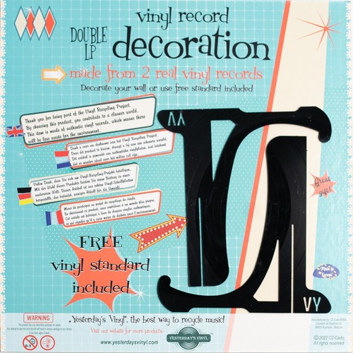 YESTERDAYS VINYL 3D VINYL RECORD DECORATION 12 Designs Gift Box Stand Real LP - Picture 53 of 60