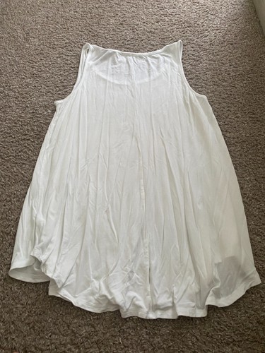 Old Navy Womens White Luxe Flowly Tank Top Size XS - Picture 7 of 7