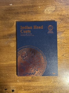 Whitman Flying Eagle Indian Head Cent Penny Coin Folder 1857 1909 Album Book