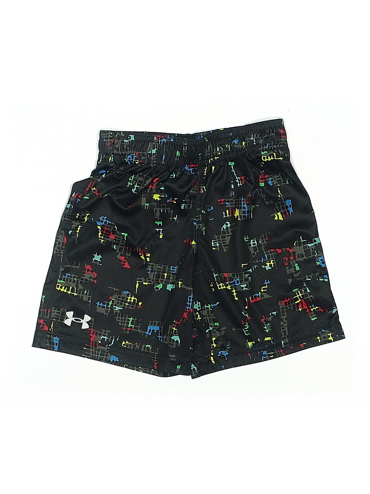 Under Armour Boys Black Athletic Shorts 4T