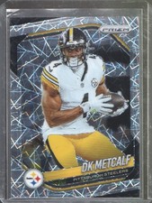 2025 Panini Prizm - DK Metcalf #12 Lazer Prizm - Pittsburgh Steelers