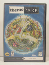 Theme Park Case SEGA Genesis Authentic BOX ONLY