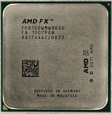 AMD FX-8100 CPU 8-Core 2.8GHz 8M FD8100WMW8KGU AM3 95W Processor