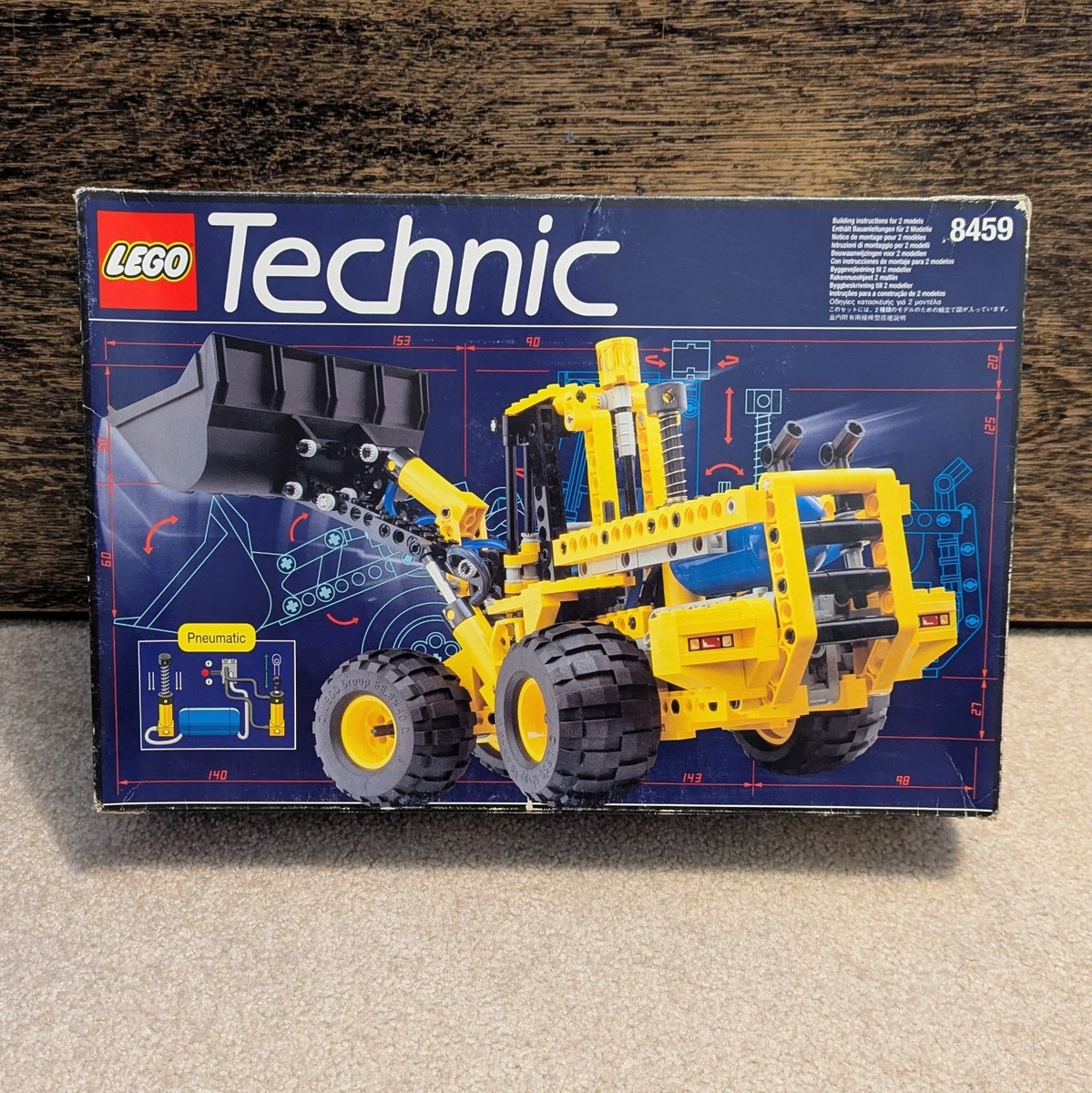 LEGO TECHNIC: Pneumatic Front-End Loader (8459) for sale online | eBay