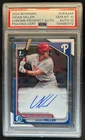 2024 Bowman Aidan Miller Chrome Auto 1st Prospect #CPA-AMI Phillies PSA 10/10
