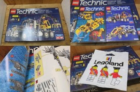 LEGO Technic 8868 8891 Idea Book Set Box Manual