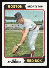 1974 Topps #61 Luis Aparicio Boston Red Sox