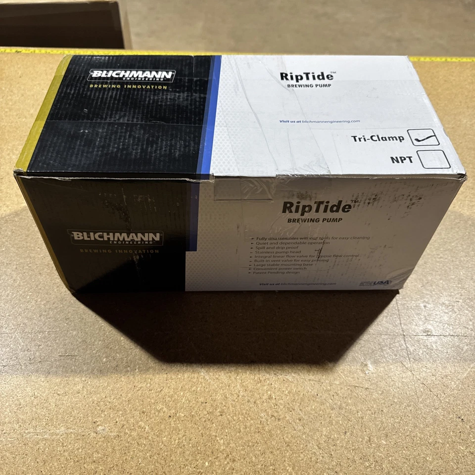 Blichmann Tri-Clamp Riptide Brewing Pump - US 120v - Image 3 of 4