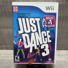 Just Dance 3 (Nintendo Wii 2011) Tested Working No Manual Free Shipping