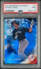 2017 Bowman Platinum Aaron Judge Card # 91 PSA 9