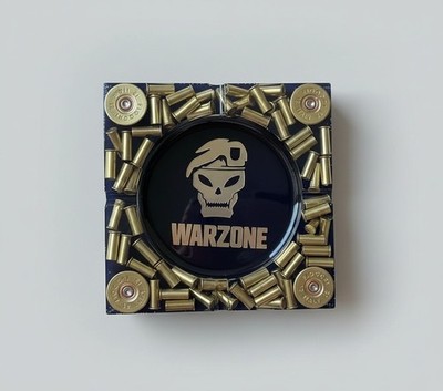 Warzone Aschenbecher Epoxidharz Patronenhülsen CoD Gaming Deko Geschenk Unikat