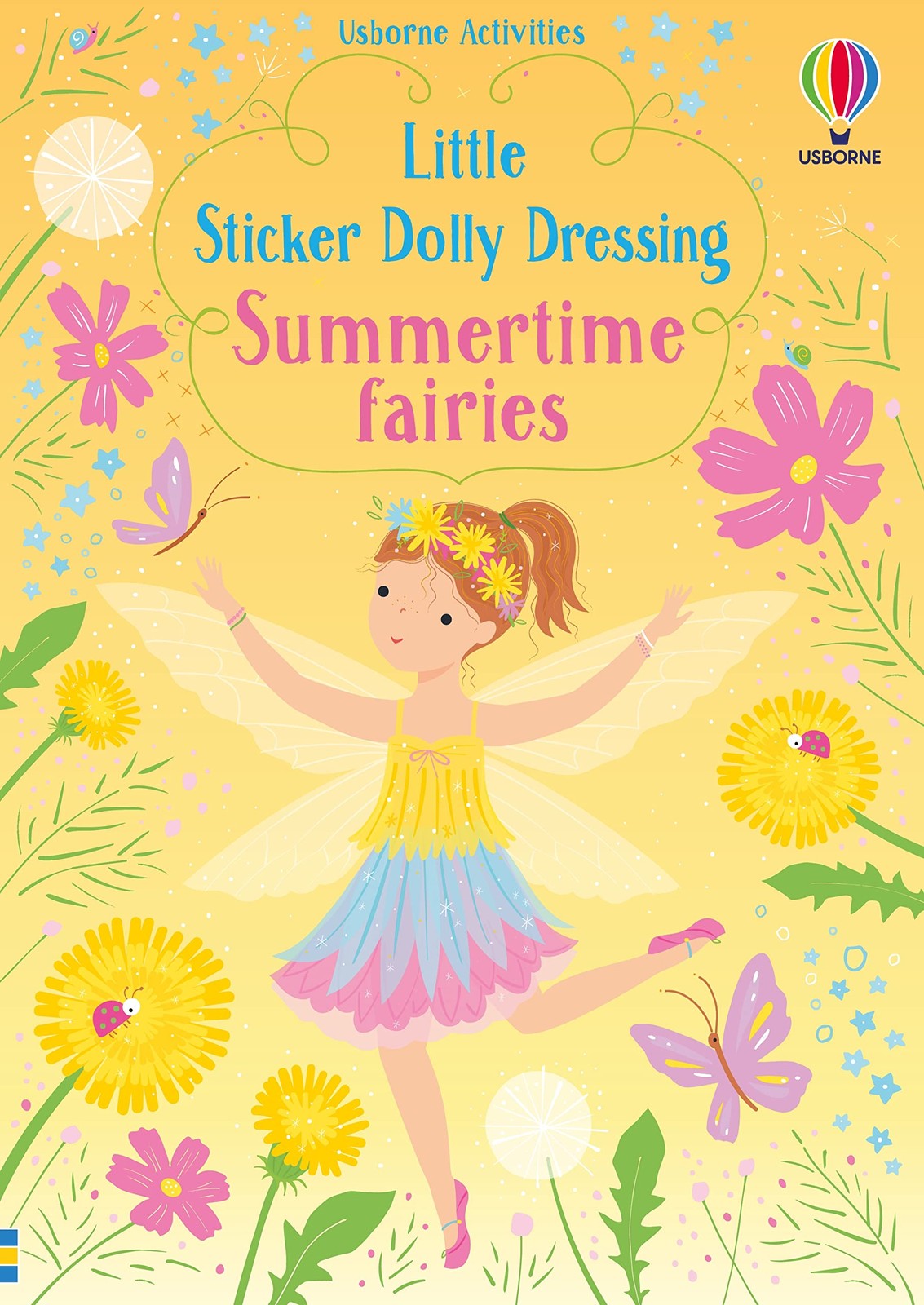 Little Sticker Dolly Dressing Summertime Fairies by Fiona Watt (Paperback Book) - Image 4